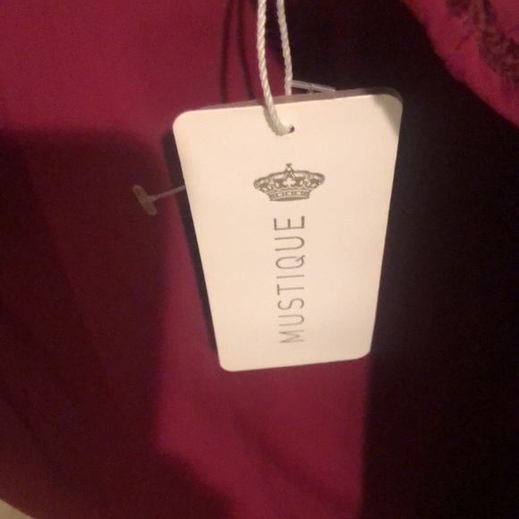 Lycra beach dress / coverups size medium maxi brand new burgundy - Picture 4 of 8